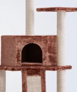 Frisco 52-in Faux Fur Cat Tree & Condo -Frisco Sales 2024 101799 PT3. SY630 V1584452359