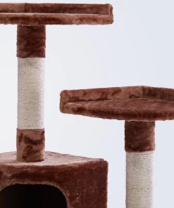 Frisco 48-in Faux Fur Cat Tree & Condo -Frisco Sales 2024 101801 PT2. SY630 V1584452097