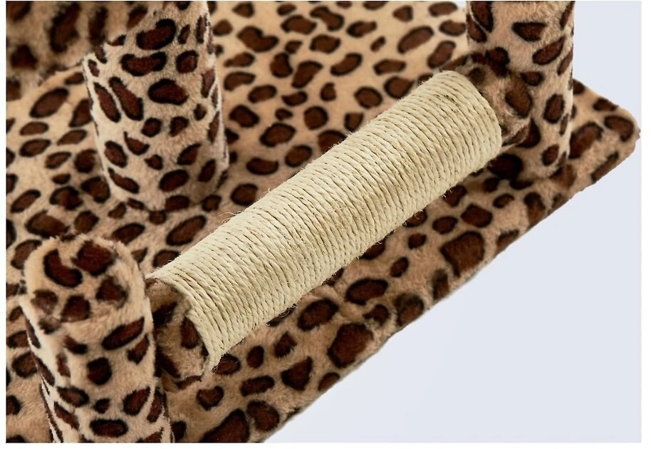 Frisco 28-in Faux Fur Cat Tree 6 Frisco 28-in Faux Fur Cat Tree - Image 4