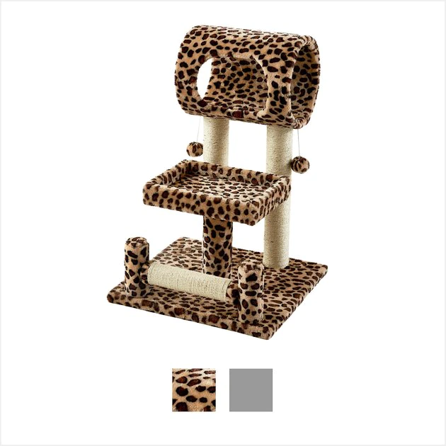 Frisco 28-in Faux Fur Cat Tree 8 Frisco 28-in Faux Fur Cat Tree - Image 6