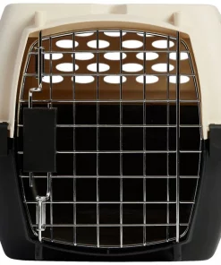 Frisco Plastic Dog & Cat Kennel, Almond & Black -Frisco Sales 2024 120134 PT6. SY630 V1569020557