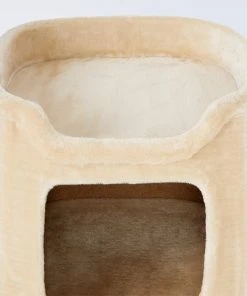 Frisco 24-in 2-Story Faux Fur Cat Condo -Frisco Sales 2024 128083 PT2. SY630 V1584452521