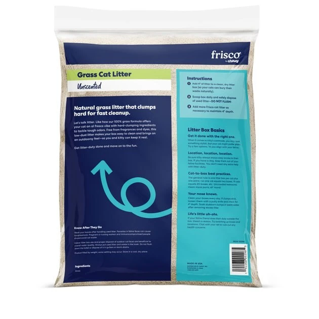 Frisco Natural Unscented Clumping Grass Cat Litter 5 Frisco Natural Unscented Clumping Grass Cat Litter - Image 3