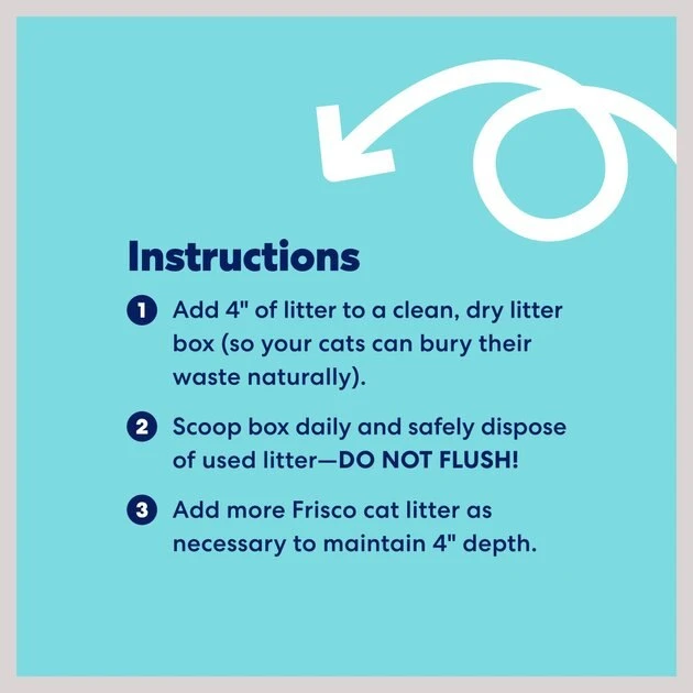 Frisco Natural Unscented Clumping Grass Cat Litter 8 Frisco Natural Unscented Clumping Grass Cat Litter - Image 6