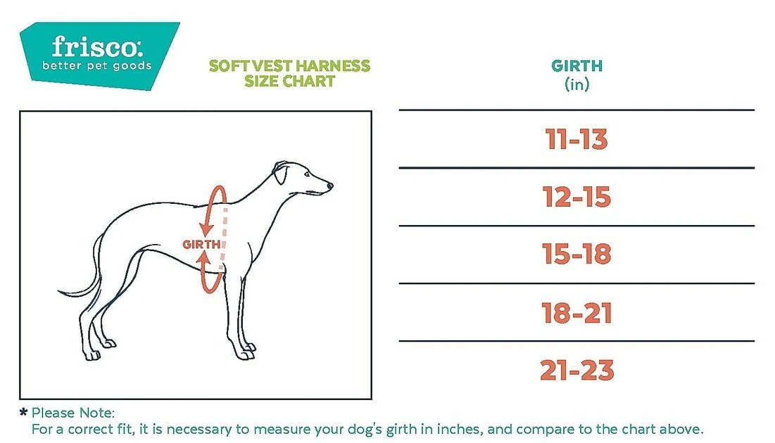 Frisco Small Breed Soft Vest Step In Back Clip Dog Harness 5 Frisco Small Breed Soft Vest Step In Back Clip Dog Harness - Image 3