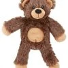 Frisco Plush with Inside Rope Squeaking Bear Dog Toy