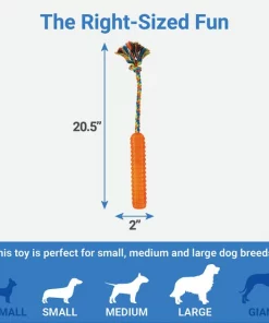 Frisco Rope with Handle Grip Dog Toy -Frisco Sales 2024 147102 PT3. SY630 V1539286315