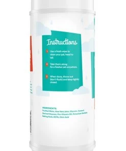 Frisco Hypoallergenic Waterless Grooming Wipes with Aloe for Dogs & Cats, Unscented, 50 count -Frisco Sales 2024 152581 PT2. SY630 V1600698443