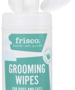Frisco Hypoallergenic Waterless Grooming Wipes with Aloe for Dogs & Cats, Unscented, 50 count -Frisco Sales 2024 152581 PT3. SY630 V1551302927