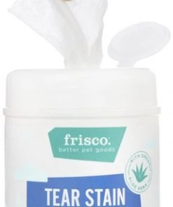 Frisco Moisturizing Tear Stain Wipes with Aloe for Dogs & Cats -Frisco Sales 2024 152585 PT3. SY630 V1551302811