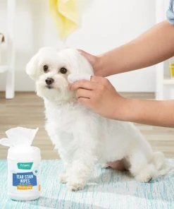 Frisco Moisturizing Tear Stain Wipes with Aloe for Dogs & Cats -Frisco Sales 2024 152585 PT4. SY630 V1551302938