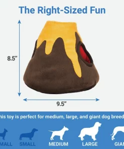 Frisco Hide & Seek Plush Volcano Puzzle Dog Toy -Frisco Sales 2024 152810 PT1. SY630 V1592551253
