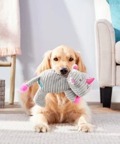 Frisco Corduroy Plush Squeaking Rhino Dog Toy -Frisco Sales 2024 152828 PT2. SY630 V1549654987