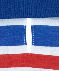 Frisco Striped Dog & Cat Polo Shirt, Red & Blue -Frisco Sales 2024 153589 PT4. SY630 V1624902451