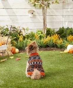 Frisco Halloween Fair Isle Dog & Cat Sweater -Frisco Sales 2024 158893 PT3. SY630 V1567176238