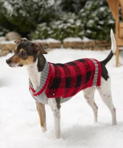 Frisco Buffalo Plaid Dog & Cat Sweater -Frisco Sales 2024 160626 PT6. SY630 V1567011045