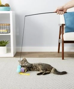 Frisco Bird Teaser with Feathers Cat Toy -Frisco Sales 2024 161199 PT2. SY630 V1568910139