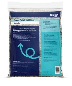 Frisco Unscented Non-Clumping Recycled Paper Cat Litter -Frisco Sales 2024 161380 PT2. SY630 V1657656016
