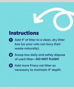 Frisco Multi-Cat Unscented Clumping Clay Cat Litter -Frisco Sales 2024 161460 PT5. SY630 V1657656016
