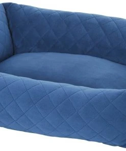 Frisco Velvet Rectangular Bolster Cat & Dog Bed -Frisco Sales 2024 165322 PT2. SY630 V1647872484