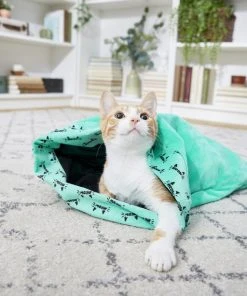 Frisco Kitty Play Sack Cat Toy, Teal -Frisco Sales 2024 166486 PT4. SY630 V1573664900