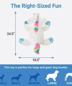 Frisco Plush Squeaking Jumbo Unicorn Dog Toy 6 Frisco Plush Squeaking Jumbo Unicorn Dog Toy -Frisco Sales 2024 174691 PT1. SY630 V1574719128