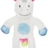 Frisco Plush with Inside Rope Squeaking Unicorn Dog Toy