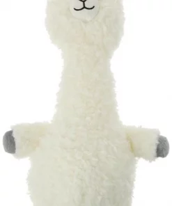 Frisco Bobberz Plush Squeaking Llama Dog Toy