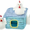 Frisco Hide & Seek Plush Chicken Coop Puzzle Dog Toy -Frisco Sales 2024 174755 Main. SY630 V1572616725