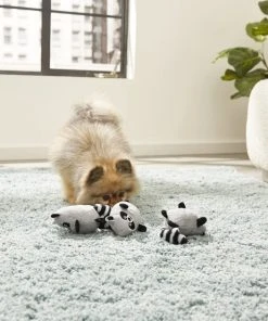 Frisco Hide & Seek Raccoon Dog Toy Refills, 3-pack -Frisco Sales 2024 174766 PT2. SY630 V1573492789