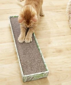 Frisco Single-Wide Cat Scratcher Toy with Catnip -Frisco Sales 2024 174795 PT2. SY630 V1571760524