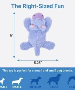 Frisco Plush Squeaking Hippo Dog Toy 6 Frisco Plush Squeaking Hippo Dog Toy -Frisco Sales 2024 175407 PT1. SY630 V1574719078