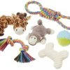 Frisco Plush & Rope Bundle Dog Toy, 6-Pack -Frisco Sales 2024 177819 Main. SY630 V1573143796