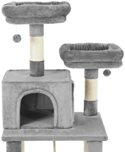 Frisco 59-in Faux Fur Cat Tree & Condo 5 Frisco 59-in Faux Fur Cat Tree & Condo - Image 3