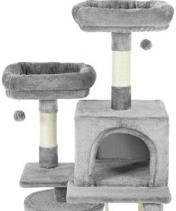 Frisco 61-in Faux Fur Cat Tree & Condo -Frisco Sales 2024 180395 PT2. SY630 V1584452346