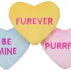 Frisco Candy Hearts Plush Cat Toy with Catnip, 3 count -Frisco Sales 2024 201906 Main. SY630 V1576102977
