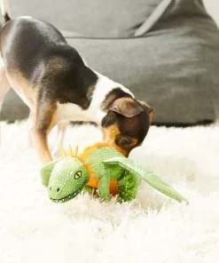Frisco Mythical Mates Greenwing the Green Dragon Plush Squeaking Dog Toy -Frisco Sales 2024 204483 PT2. SY630 V1583271178