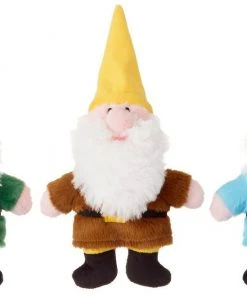 Frisco Mythical Mates Gnome Plush Squeaking Dog Toy
