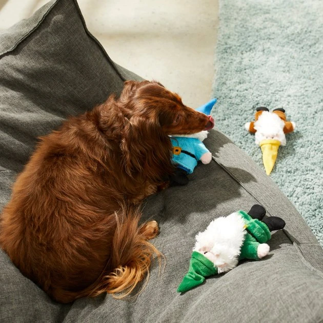 Frisco Mythical Mates Gnome Plush Squeaking Dog Toy 5 Frisco Mythical Mates Gnome Plush Squeaking Dog Toy - Image 3