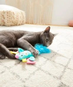 Frisco Mythical Mates Dragon Crinkle Kicker Cat Toy with Catnip -Frisco Sales 2024 204531 PT2. SY630 V1583271277