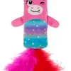 Frisco Mythical Mates Pink Unicorn Crinkle Kicker Cat Toy with Catnip -Frisco Sales 2024 208273 MAIN. SY630 V1582825743