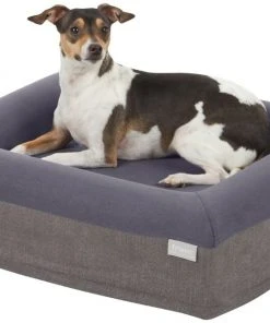 Frisco Orthopedic Rectangular Bolster Cat & Dog Bed w/Removable Cover -Frisco Sales 2024 210225 PT2. SY630 V1590067639