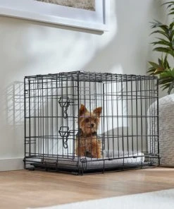 Frisco Gray Basket Weave Dog Crate Mat -Frisco Sales 2024 210230 PT5. SY630 V1657656293