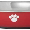 Frisco Heavy Duty Non-Skid Saucer Cat Bowl, Red Paw 2 Frisco Heavy Duty Non-Skid Saucer Cat Bowl, Red Paw -Frisco Sales 2024 213423 MAIN. SY630 V1598449862