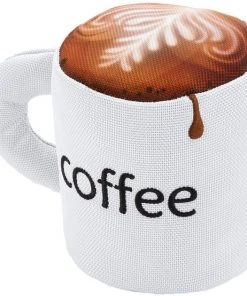 Frisco Ballistic Nylon Plush Squeaking Coffee Mug Dog Toy -Frisco Sales 2024 213795 PT3. SY630 V1590069127