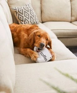 Frisco Ballistic Nylon Plush Squeaking Coffee Mug Dog Toy -Frisco Sales 2024 213795 PT8. SY630 V1600488416