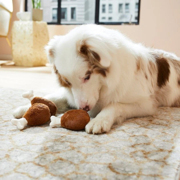 Frisco Hide & Seek Plush Chicken & Waffle Puzzle Dog Toy Refills, 3-Pack 5 Frisco Hide & Seek Plush Chicken & Waffle Puzzle Dog Toy Refills, 3-Pack - Image 3