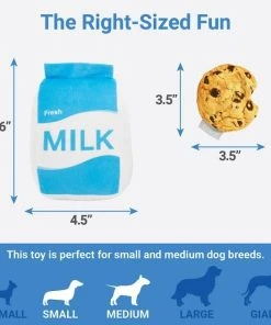 Frisco Plush Cookie & Milk Dog Toy, 2-pack 5 Frisco Plush Cookie & Milk Dog Toy, 2-pack -Frisco Sales 2024 213810 PT1. SY630 V1597156253