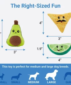Frisco Hide & Seek Plush Guacamole Dog Toy 8 Frisco Hide & Seek Plush Guacamole Dog Toy -Frisco Sales 2024 213830 PT2. SY630 V1601507157