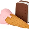 Frisco Ice Cream Sandwich & Ice Cream Cone Latex Dog Toy, 2-pack -Frisco Sales 2024 213840 MAIN. SY630 V1590069381